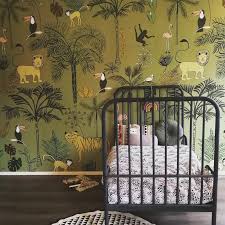 claas fotobehang jungle donkergroen kopen kinderbehang karwei kinderen behang kinderkamer behang jongens behang