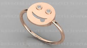 Mood Ring Smiley Face Ring Happy Face Ring Flip Ring Etsy Emoji Ring Mood Ring Emoji Jewelry