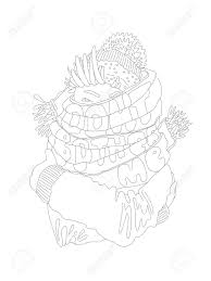 Cute Cartoon Hand Draw Outline Illustration About Frozen Girl Royalty Free Cliparts Vectors And Stock Illustration Image 122387676 There are still a lot of flowers and trees that love. cute cartoon hand draw outline illustration about frozen girl