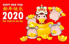 Happy Chinese New Year Greeting Card Group Of Little Rat Holding Chinese Gold Happy New Year 2020 Year Of The Rat Zodiac In 2020 Chinese New Year Greeting Happy Chinese New