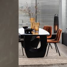 Mark mesa de comedor negro |