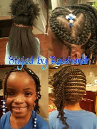 Cornrow hairstyle tutorial process
