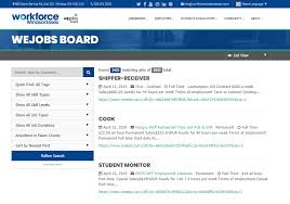 Wejobs Job Board Workforce Windsoressex
