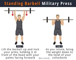 Barbell Military Press What Is It How To Do Muscles