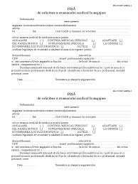 Fisa Pt Mm La Angajare Model