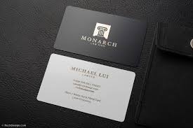 Attractive metallic grey stylish modern minimalist business card. Luxury Metal Law Firm Free Black And White Business Card Template Monarch