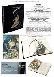 Mort Terry Pratchett Folio Society Limited Edition Terry Pratchett Folios Society