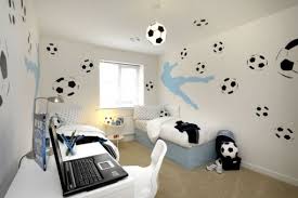 Kids Room Furniture 15 Ideas For Sports Themed Rooms For Boys Soccer Themed Bedroom Boy Room Football Rooms