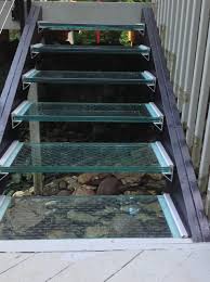 Having the right calculations before getting started can make the task a lot easier. Laminated Glass Steps In An Outdoor Deck System Contemporary Staircase Columbus By Innovate Building Solutions Houzz Uk