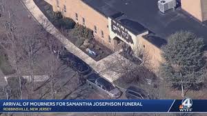 You can watch in the player above. Wyff News 4 Mourners Arrive To Funeral For Samantha Josephson Facebook