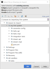 Lagom Importing An Existing Maven Project Into Intellij