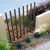 | fence landscaping, front yard. 1
