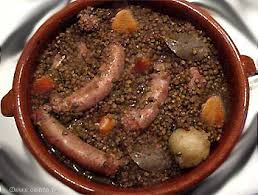 Saucisse De Toulouse Aux Lentilles Les Legumes Cuisines Recettes De Cuisine Cuisine Cuisine Et Boissons