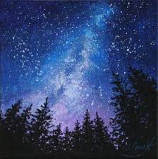 Maybe you would like to learn more about one of these? Night Sky Canvas Painting Easy For Beginners Novocom Top