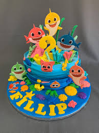 Maybe you would like to learn more about one of these? Baby Shark Birthday Cake Skazka Desserts Bakery Nj Custom Birthday Cakes Cupcakes Shop