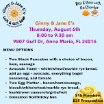 Sunrise Breakfast at Ginny & Jane E’s