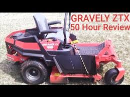 Review control functions and operation product registration of the unit. Gravely Ztx 52 Zero Turn Mower 50 Hour Review Youtube