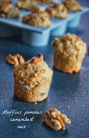 Muffins Pomme Camembert Noix Muffin Aux Pommes Recette Muffin Recette Muffin Sale