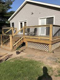 We did not find results for: New Back Deck With Wide Steps And Rebar Rod Spindles Deck Back Deck New Deck