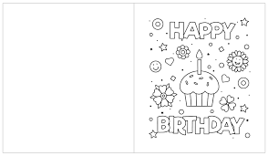 Check spelling or type a new query. 10 Best Printable Birthday Cards To Color Printablee Com