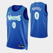 D Angelo Russell Minnesota Timberwolves 2021 22 City Edition Jersey Jersey Dunk