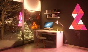 Light panel led panel nanoleaf designs nanoleaf lights smart kit lighting system game room new homes gaming rooms. Add A Splash Of Living Paint To Your Walls With Nanoleaf S Led Aurora Light Panels