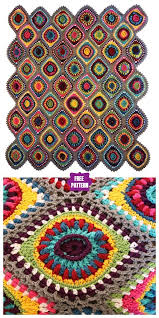 Crochet Christmas Boho Ornament Afghan Free Crochet Pattern Video Afghan Crochet Patterns Crochet Crochet Blanket Patterns