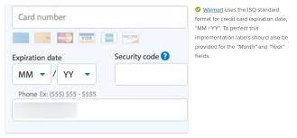 Taking the above example into account, this would mean your card will. Format The Expiration Date Fields Exactly The Same As The Physical Credit Card 90 Get It Wrong Articles Baymard Institute