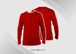Download 1329 Mockup Jersey Lengan Panjang Cdr Psd File Free Psd Mockups All Template Design Assets