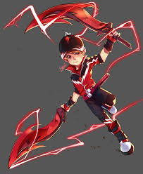 Boboiboy the new kid in town, lives with his grandfather who makes a living by selling chocholate products on a mobile stall. Nurel On Twitter Boboiboy Halilintar Boboiboymovie2 Boboiboyhalilintar Halilintar Boboiboy