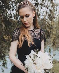 25 Breathtaking Black Wedding Dresses One Fab Day Black Wedding Black Wedding Dresses Short Wedding Dress