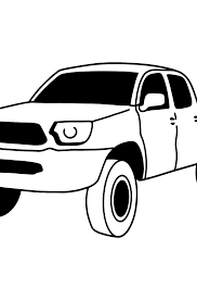 The set includes facts about parachutes, the statue of liberty, and more. Toyota Tacoma Pickup Truck Coloring Page Print And Color Online