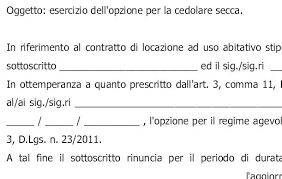 L'affitto a canone concordato è una tipologia di contratto. Cedolare Secca Ecco Il Modulo Di Comunicazione All Inquilino Paolo Sala