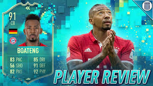 Parmi les défis de création d'equipe (dce) du mode fut de fifa 20, ea propose des défis autour des cartes flashback comme celle de jérôme boateng dont voici la solution. 91 Flashback Boateng Player Review Is He Worth Unlocking Fifa 20 Ultimate Team Youtube