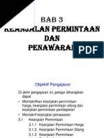 Faktor penentu keanjalan permintaan harga. Bab 3 Keanjalan Permintaan Dan Penawaran