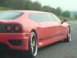 Hire one of the most exclusive limousines in the uk, the stretched ferrari limousine. Spotted Ferrari 360 Limo On Motorway Spotting Hobbies Other Stuff Pakwheels Forums