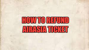 Hmmm baiklah, pembatalan tiket airasia, trus can i get my refund for airasia ticket? How To Refund Your Air Ticket From Airasia Youtube