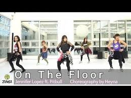 On The Floor Jennifer Lopez Ft Pitbull Choreography Zin Wook S Zumba Story Heyna Youtube Dance Workout Zumba Routines Zumba