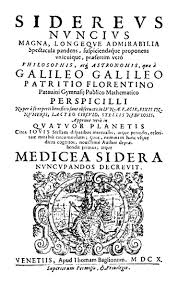 Il professor ravanello illustra galileo galilei e le sue scoperte. Sidereus Nuncius Wikipedia