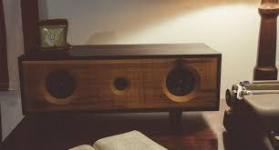 Featuring Our New Bluetooth Home Audio Wood Speaker Collection Coming Soon Lovethegrain Handmade Style Modernwood Woodproducts Audio Bluetooth H M
