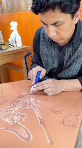 Engraving In Process, ., ., ., ., #efrainfuentes #artistic , #20novembre  #revolution , #adelita #power , #women #mom , #inspiration #handmade ,  #engraved #carvings , #process #revolutionary , ...
