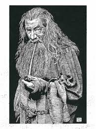 Woodworking creativity awesome art lord of the rings. Gandalf By Artist Chris Hack Lotr