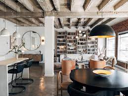 With a beautiful stone backsplash and woods, this modern rustic kitchen is magical. The Epitome Of Modern Rustic Industrial Home Decor Decoholic