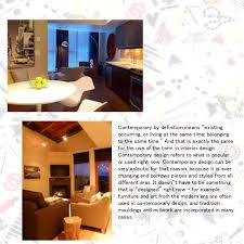 Taking notes from a variety of design styles, contemporary interior design is subtle yet curated with an emphasis on comfort. Contemporary Style