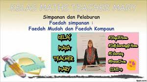 Berbanding dengan minat mudah, faedah kompaun terakru pada jumlah prinsipal dan kepentingan terkumpul tempoh sebelumnya. Faedah Kompaun