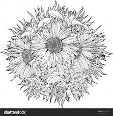 Close Up View Of Bunch Of Sunflowers Coloring Page Sunflower Coloring Pages Flower Coloring Pages Coloring Pages Christmas coloring pages for kids & adults to color in and celebrate all things christmas, from santa to snowmen to festive holiday scenes!