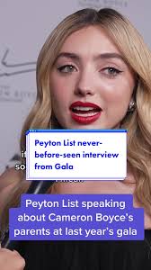 At last years gala, Peyton List spoke about healing and how much she  admires Victor & Libby Boyce. #peytonlist #cameronboyce #disney #epilepsy  #epilepsytiktok #epilepsyawreness #healing ...