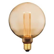 Dreamstime is the world`s largest stock photography community. Large Decorative Globe Light Bulb With Gold Tinted Glass And Filaments