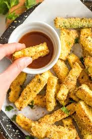 Start checking the doneness of the zucchini chips around the 10 minute mark. Crispy Air Fryer Zucchini Fries Gluten Free Dish By Dish