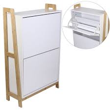 Découvrez notre collection de meubles à chaussures. Range Chaussures Copenhague Blanc Petit Meuble De Rangement Eminza